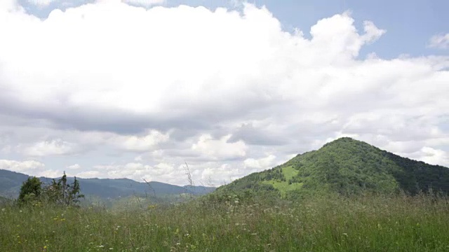 山时间流逝视频素材