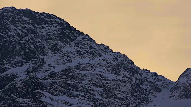 山峰-冬季-波兰视频下载