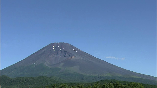 富士山和会山，静冈县，日本视频素材