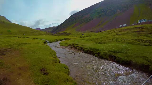 彩虹山秘鲁视频素材