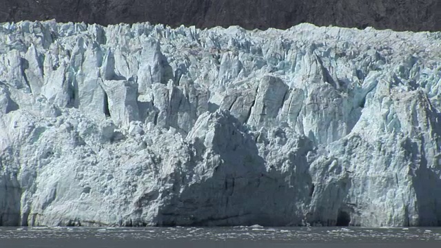 阿拉斯加冰川湾晴天视频素材