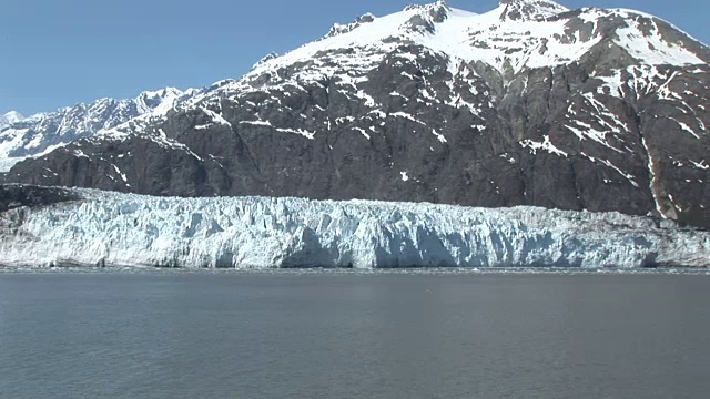 阿拉斯加冰川湾视频素材