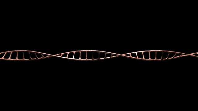 DNA单链动画视图4新视频素材