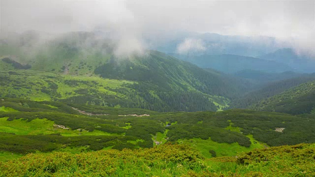 云中山顶视频素材