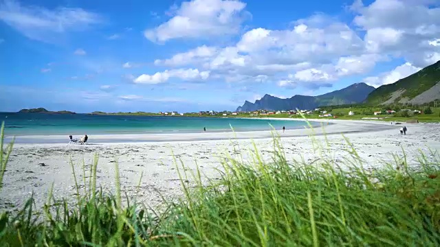 罗浮敦群岛群岛海滩视频素材