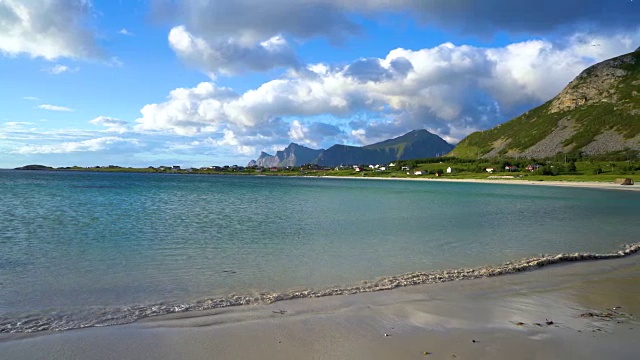 罗浮敦群岛群岛海滩视频素材