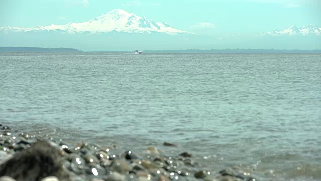 华盛顿州贝克山边界湾，4K超高清视频素材