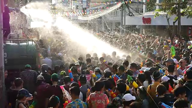 泰国新年期间的假期视频素材