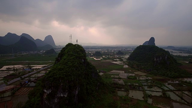 湿地公园,桂林,广西,中国视频素材