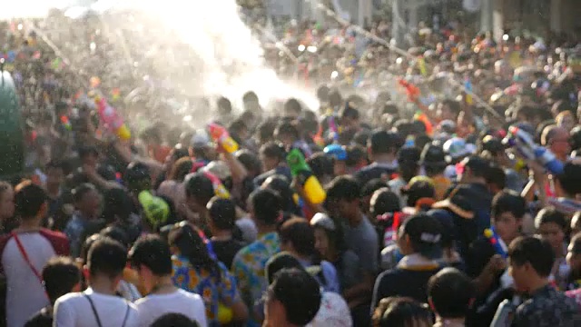 泰国新年期间的假期视频素材