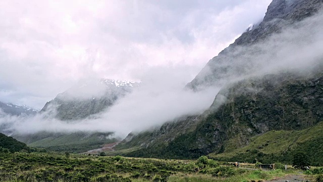 米尔福德湾山视频素材