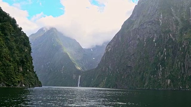 米尔福德湾山视频素材