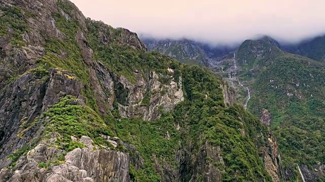 米尔福德湾山视频素材