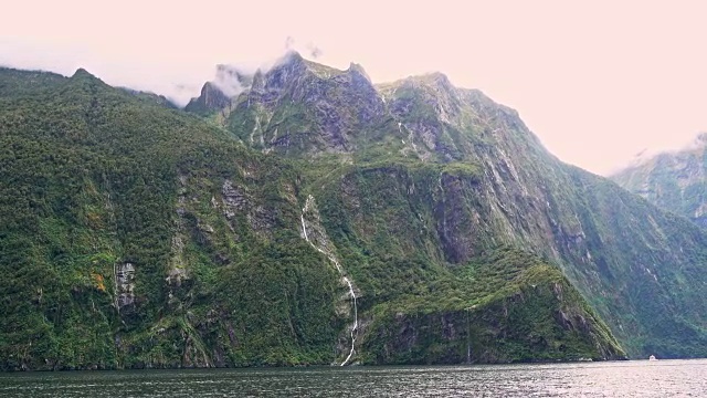 米尔福德湾山视频素材