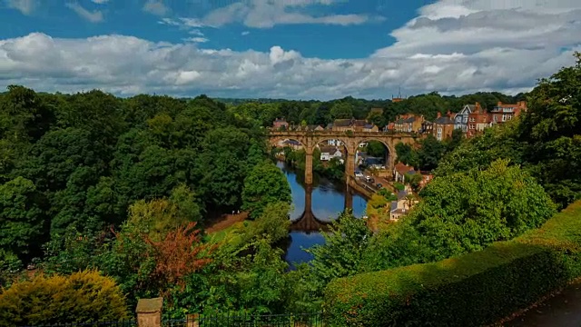 Knaresborough，约克郡，英国视频素材