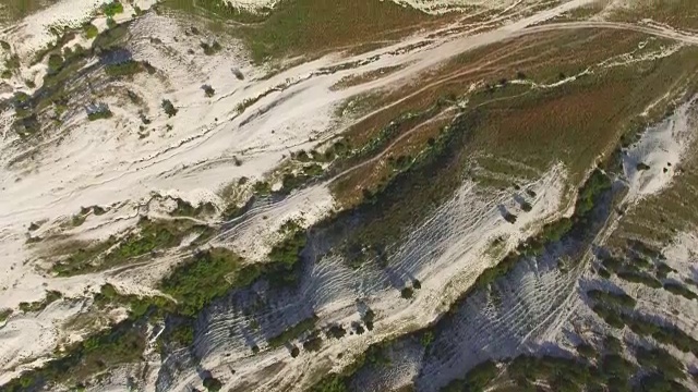 白山之谷，航拍录像视频素材