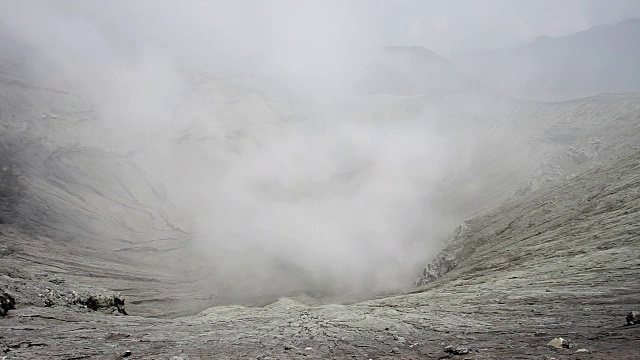 Bromo volcano timelapse，印度尼西亚视频素材