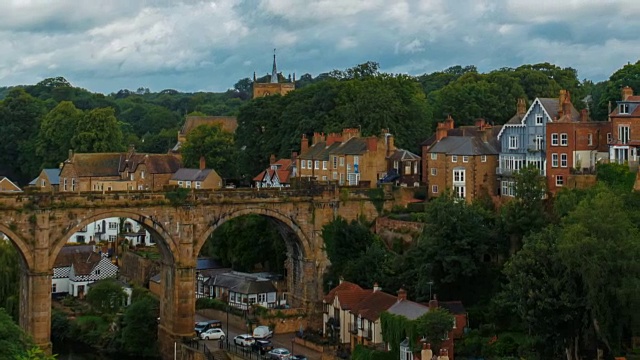 Knaresborough，约克郡，英国视频素材