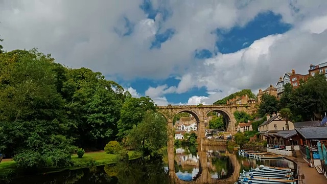 Knaresborough，约克郡，英国视频素材