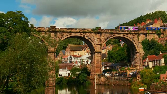 Knaresborough，约克郡，英国视频素材