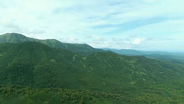 全景航拍山景视频素材