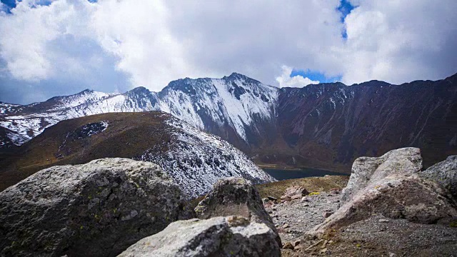 山时间流逝视频素材