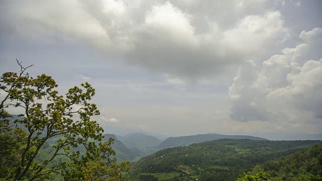 多云景观时光流逝视频素材