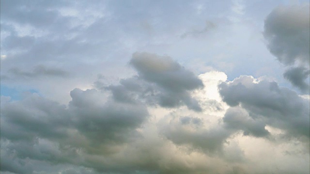 时间流逝:泰国曼谷阴雨绵绵视频素材