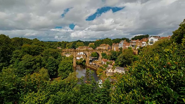 Knaresborough，北约克郡，英国视频素材