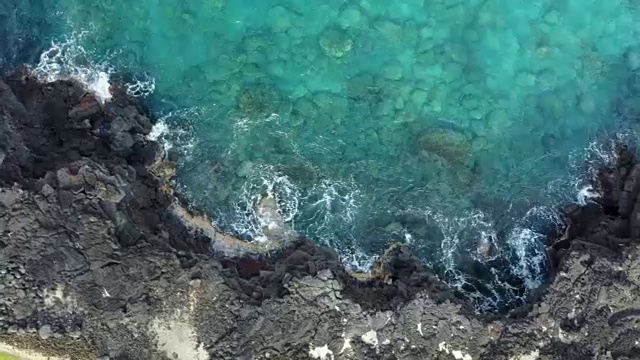 夏威夷的海岸线视频素材