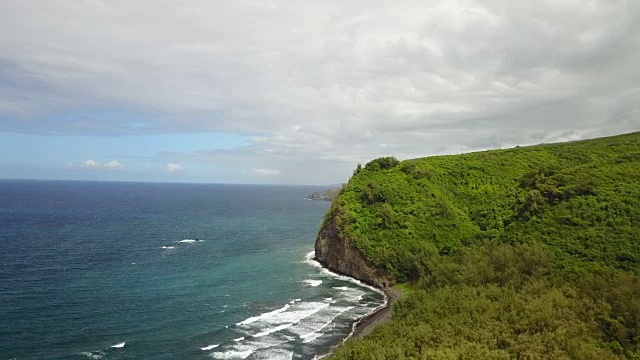 夏威夷的海岸线视频素材