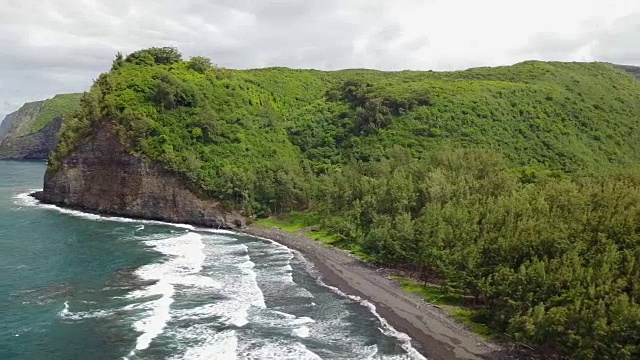 夏威夷的海岸线视频素材