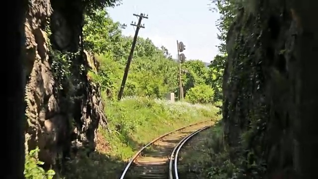 老山火车隧道视频素材