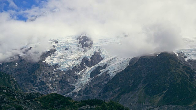 新西兰南岛库克山的景色视频素材