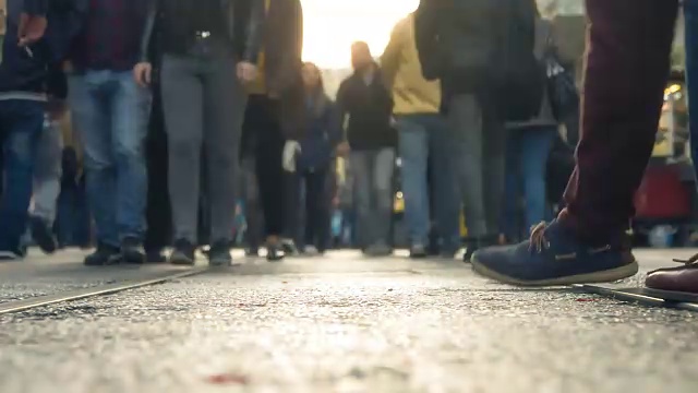 繁忙的街道视频素材