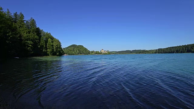 奥地利的福斯克湖，夏天视频素材