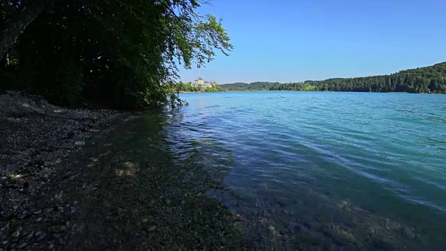 奥地利的福斯克湖，夏天视频素材