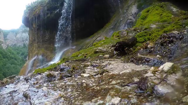 俄罗斯的谢格姆河峡谷视频素材