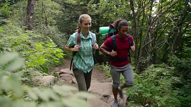 登山视频素材