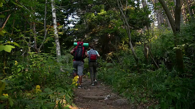 登山视频素材