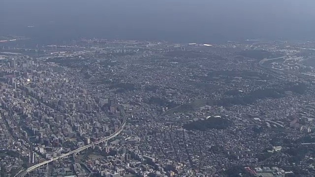 航空，横滨，神奈川，日本视频素材