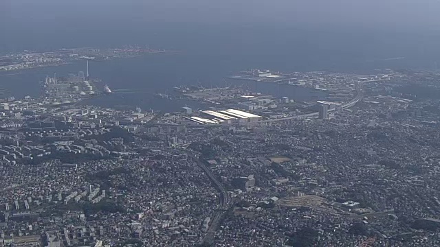 航空，横滨，神奈川，日本视频素材