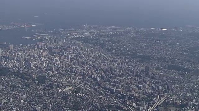 航空，横滨，神奈川，日本视频素材