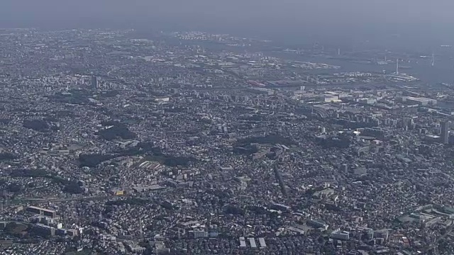 航空，横滨，神奈川，日本视频素材