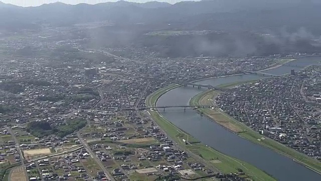 日本鹿儿岛，satsumes台市视频素材