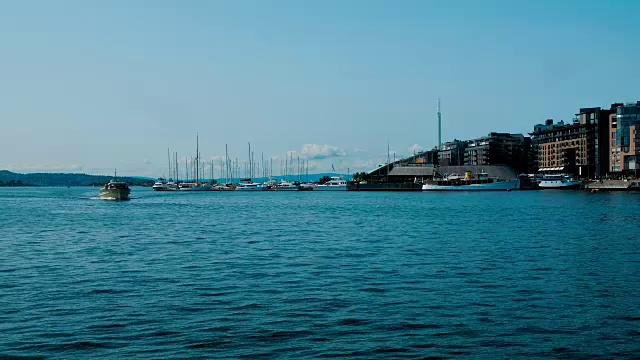 奥斯陆港视频素材