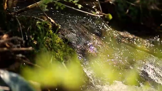 流水视频素材