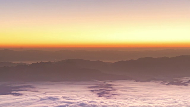 天空和移动的云视频素材