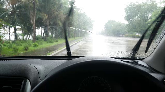 雨天视频素材