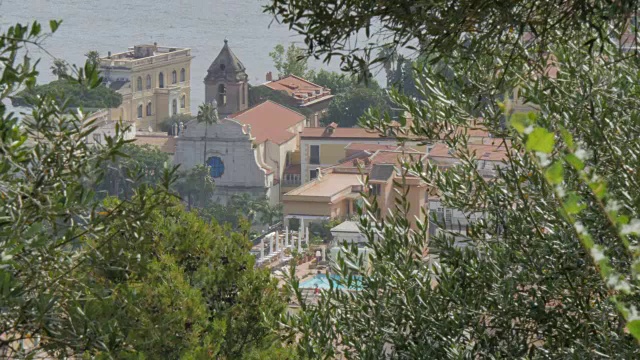 Sorrento, Costiera Amalfitana(阿马尔菲海岸)，联合国教科文组织世界遗产地，坎帕尼亚，意大利，欧洲视频素材